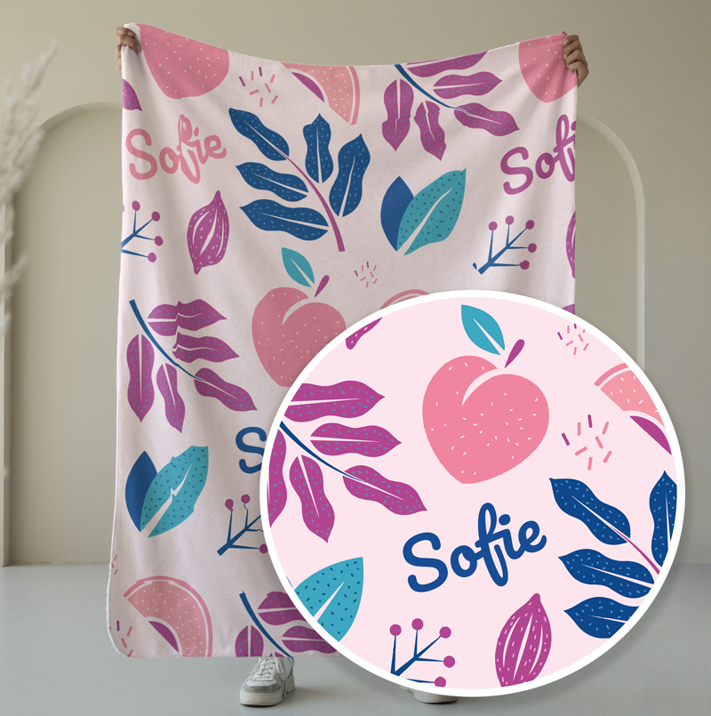 Bunte Kinderdecke