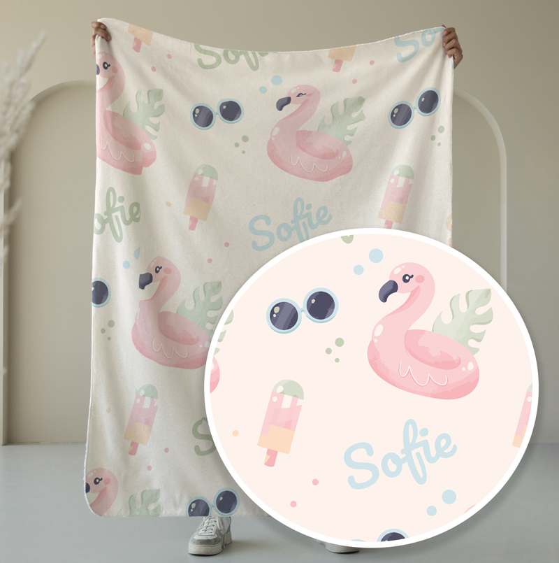 Fröhliche Sommer-Kinderdecke