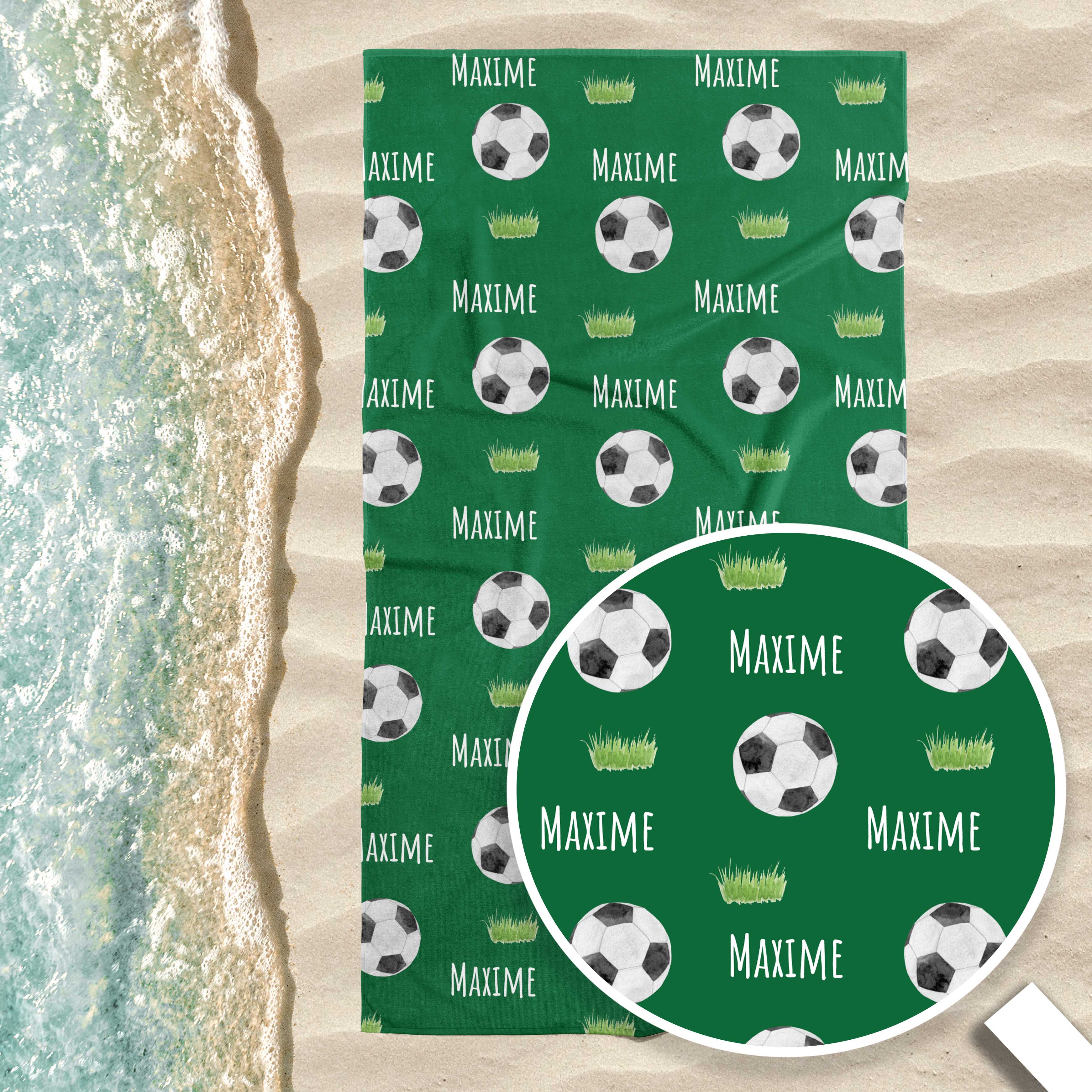 Fußball Kinderhandtuch
